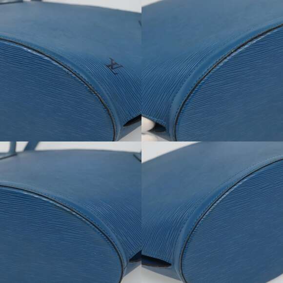 LOUIS VUITTON Epi Saint Jacques Shopping Shoulder Bag Blue M52275 - Picture 10 of 12